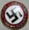 Heil Hitler Ludendorff v Grafe Party Member Badge, German WWII