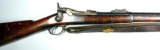 Springfield Trapdoor 1873 .41 Caliber Military Rifle with Bayonet and Scabbard