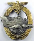 Naval Kriegsmarine 2nd Model E Boat Badge, German WWII