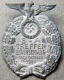 1931 SA Treffen Brauschweig Rally Badge