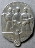 1936 Tag Der Arbeit Workers Labor Badge