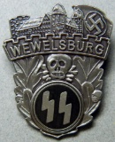 Waffen SS Wewelsburg Castle Badge