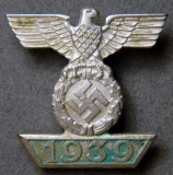 2nd Clasp to the Iron Cross, German WWII