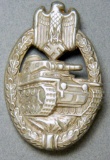 Army Silver Tank Assault Badge, German WWII