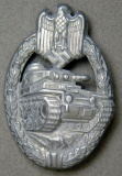 Army Silver Tank Assault Badge, German WWII