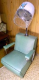 Retro Helene Curtis Hair Dryer and Chair by Modecraft
