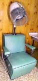 Helene Curtis / Modecraft Vintage Hair Dryer and Chair