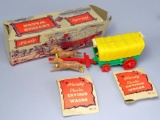 Hardy Covered Wagon Plastic Toy and Box