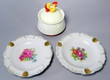 Mixed Grouping of Porcelain Decorative Pieces