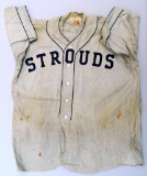 Stroudsburg, PA Wool Baseball Uniform Shirt