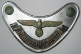 German Feldgendarmerie Army Field Police Gorget