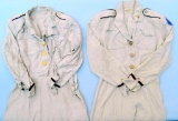 Grouping of Two U.S. WWII Military Nurse Dresses