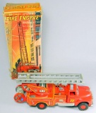 Japanese Battery Operated Swallow Toys Firetruck