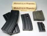 Mitchell 50 Round .22 Caliber Magazine and Other Mags Lot