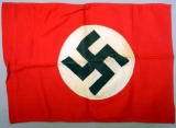 German Red Flag With Swastika