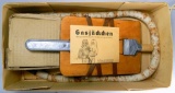 RARE WW2 German Child's Gas Jacket Protection Suit in Original Box with Paperwork