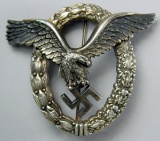 German WWII Luftwaffe Pilot Badge