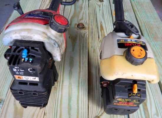 Two Weed Trimmers, for Parts or Repair