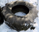 Five Used Backhoe Workout Fitness Tires, Crossfit