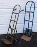 Two Metal Hand Trucks