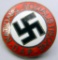 German WWII Political NSDAP Party Lapel Membership Badge