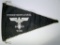 1939 Studentbund Officers Staff Car Pennant, German WWII