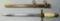 Imperial German WWI Naval Kriegsmarine Officers Dagger & Scabbard