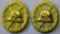 Two (2) Spanish Condor Legion Gold Wound Badges, German WWII