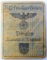 Waffen SS Landstorm Nederland Division Officers ID Book, German WWII