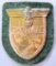 Army 1943 KUBAN Battle Sleeve Shield, German WWII