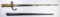 M1874 French Epee/Gras Sword Bayonet, 1879 St. Etienne