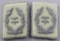 Pair of German WWII Luftwaffe Herman Goring Division Lieutenant Colonel Collar Tabs