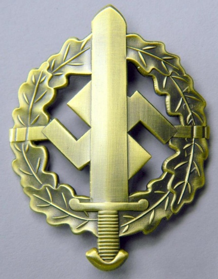 Gold SA Sports Badge, German World War II