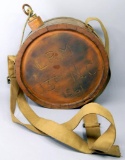 RARE Confederate States Army Civil War 1861 13th North Carolina Combat Canteen