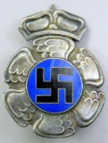 German Finland WWII Luftwaffe Combat Breast Badge