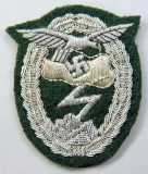 Luftwaffe Ground Combat Badge in Bullion Wire, German WWII
