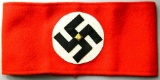 SA Sturm Abteilung Swastika Arm Band, German WWII