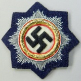 Army / SS Panzer Cloth German Cross in Gold, German WWII