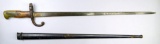 M1874 French Epee/Gras Sword Bayonet, 1879 St. Etienne