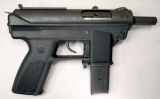 Intratec 9MM Luger AB-10 TEC-9 Semi-auto Pistol w/ Mag and Plastic Case