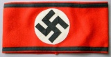 Waffen SS Swastika Overcoat Arm Band, German WWII