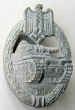 Army Silver Tank Assault Badge, German WWII