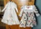 Two Vintage Doll Dresses