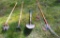 Grouping of Long-Handled Lawn and Garden Tools
