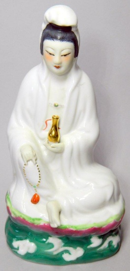 Kuan Yin Porcelain Figure