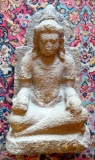 Heavy Stone Hand Carved Buddha Statue