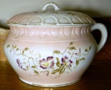 Lidded Antique Chamber Pot