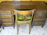 Vintage Bassett Furniture Office Desk