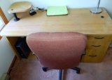 Home Office Computer Desk and Swivel Chair