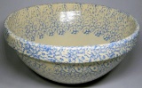 Very Large R.R.P. Co. Spongeware Mixing Bowl